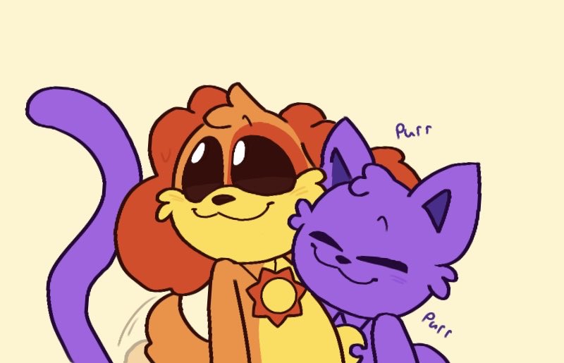 Can't even spend a singular day apart #dogday #catnap #SmilingCritters