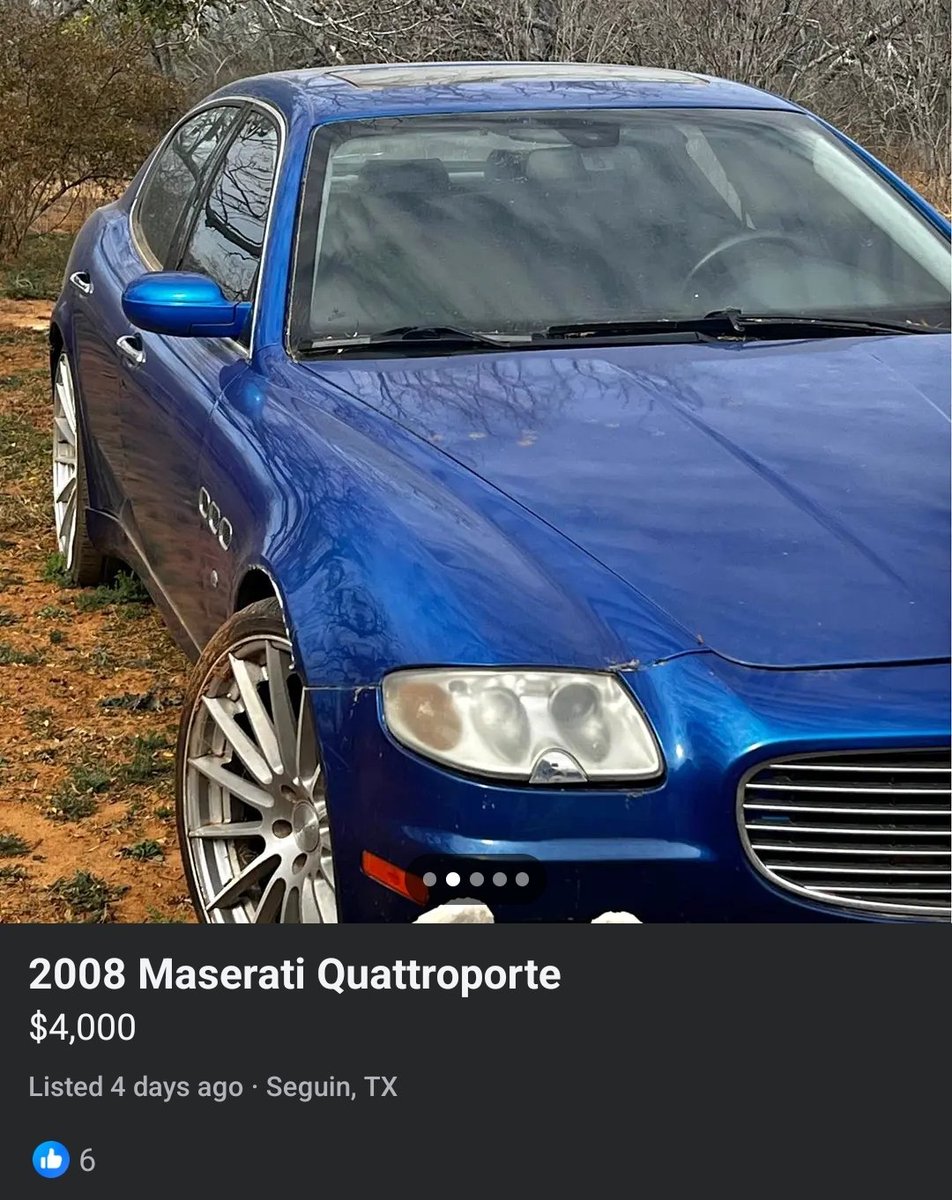 The $4000 Quattroporte is calling my name.