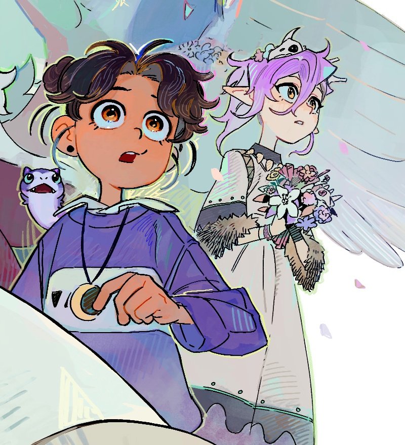 Kartbro48's tweet image. Lumity and huntlow 🥺