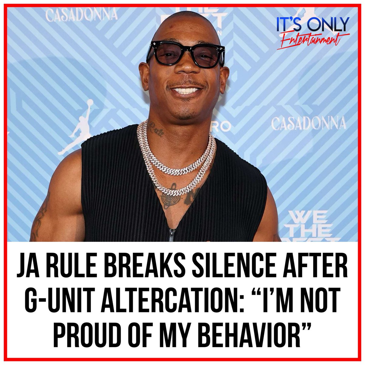 Ja Rule Breaks Silence After G-Unit Altercation: “I’m Not Proud of My Behavior”
itsonlyentertainment.net/ja-rule-apolog…