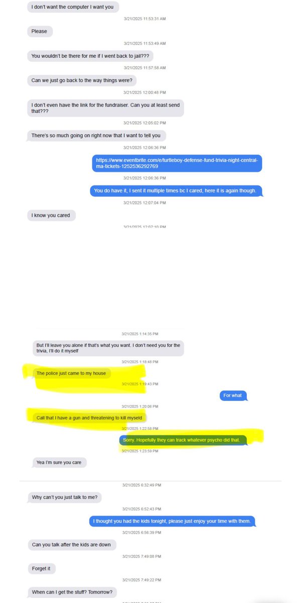 I’ve seen a lot of Aidan police interaction reports. Not sure I seen this one on any? 

Anyone wanna take a guess as to why?