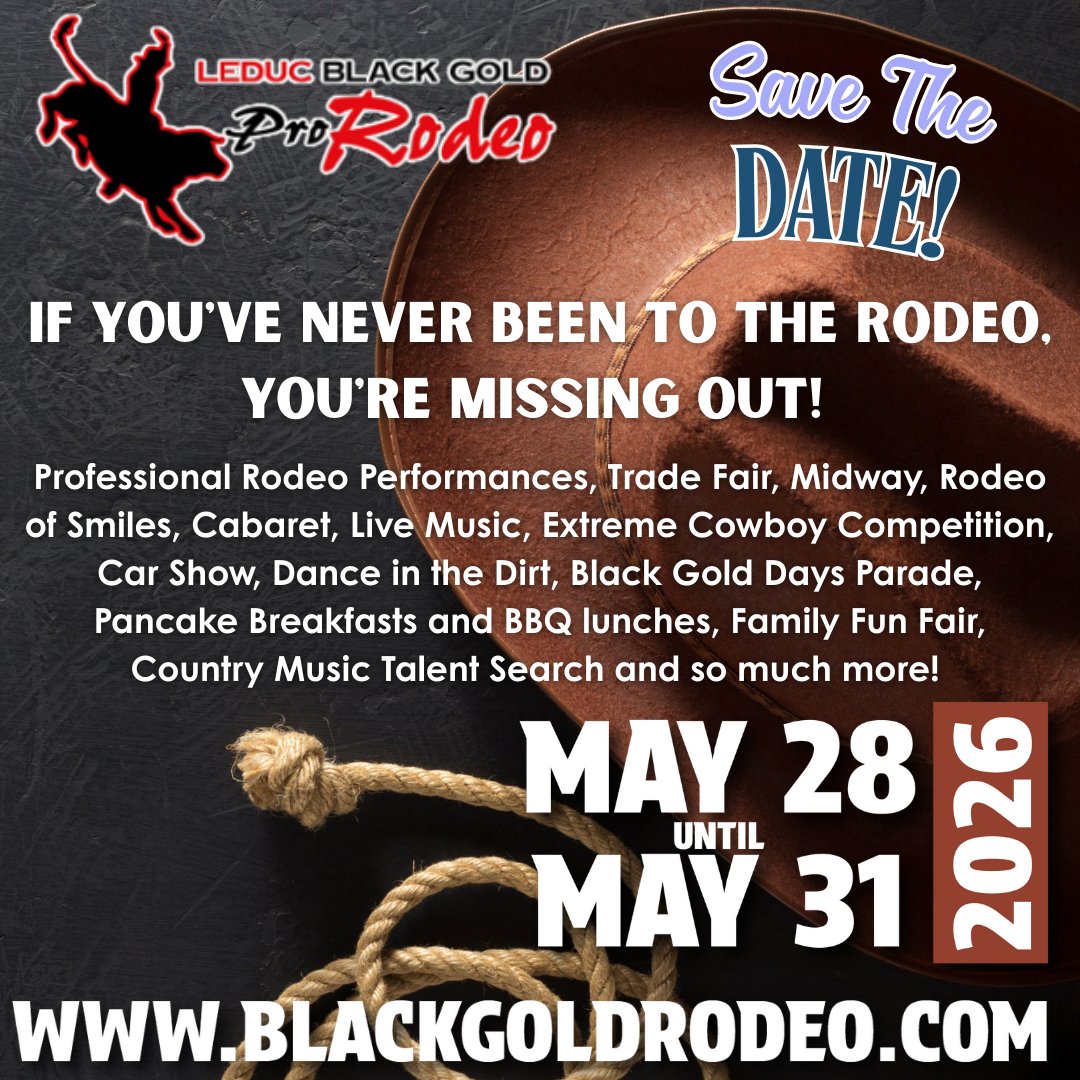 Leduc Black Gold Rodeo tweet media