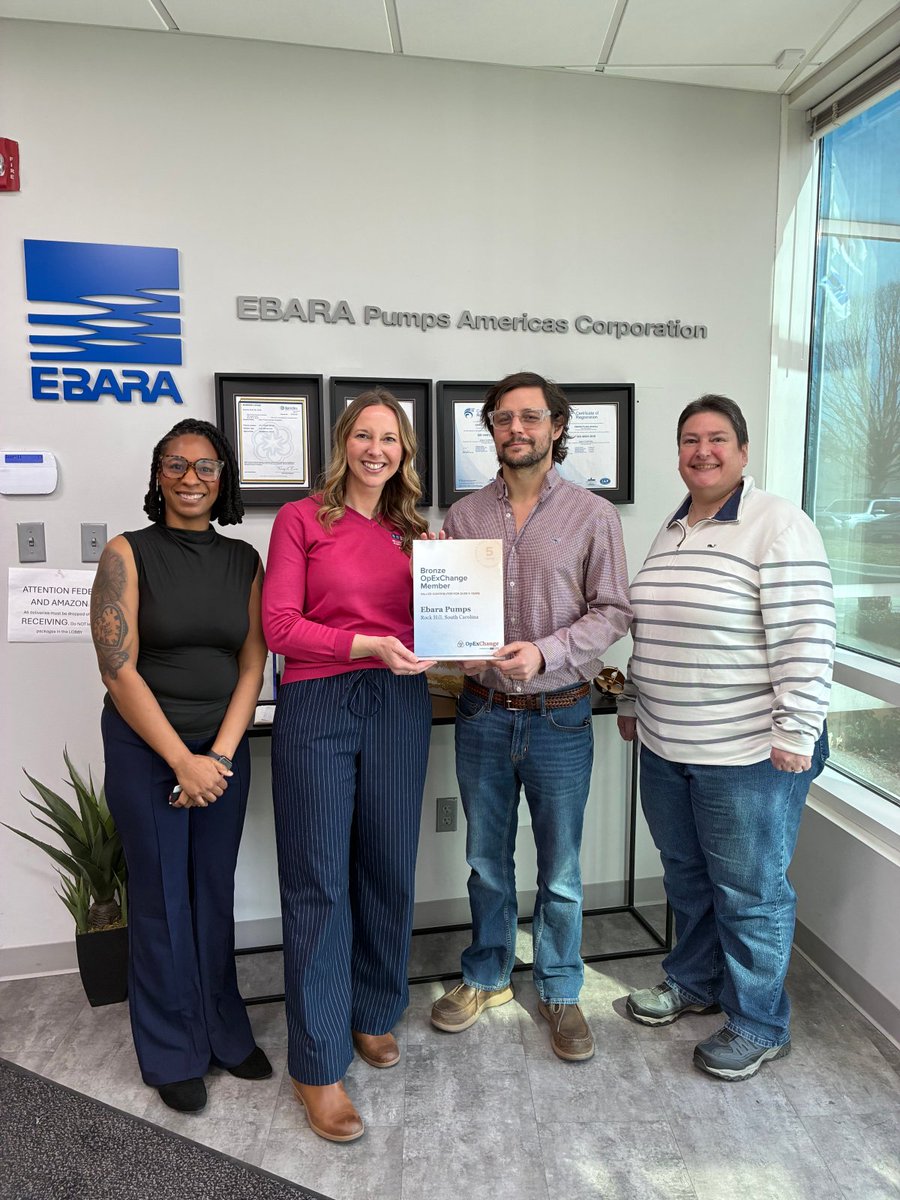 EBARA Pumps Americas Corporation tweet media