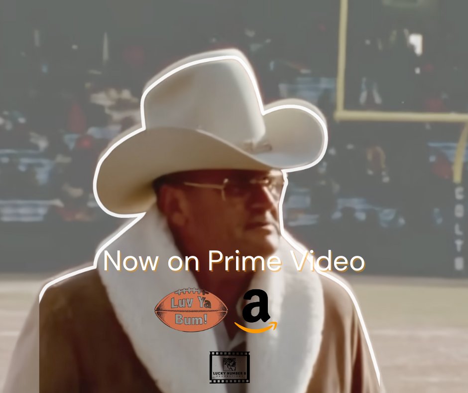luvyabum_'s tweet photo. If you missed it in theaters or have been meaning to watch Luv Ya Bum! is now available to stream.

It’s more than football.
It’s about culture, connection, and a man who led with authenticity before it was a buzzword.

🎬 Available on Apple TV, Prime Video & Google Play

Watch it. Share it. Luv Ya Bum! 
 #LuvYaBum #FootballDocumentary #NowStreaming #PrimeVideo #AppleTV