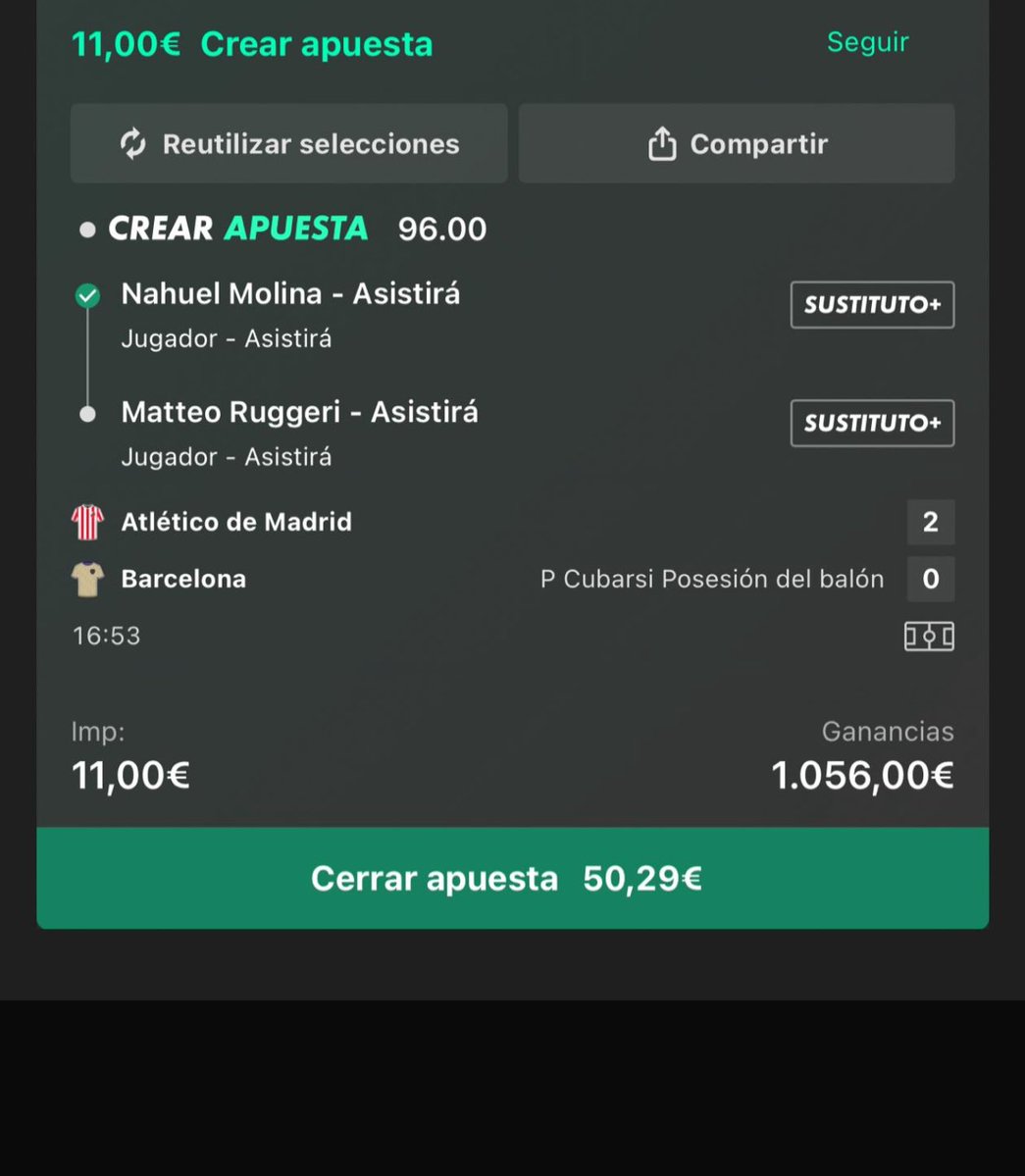 Nahuel Molina Parera, lo haremos?