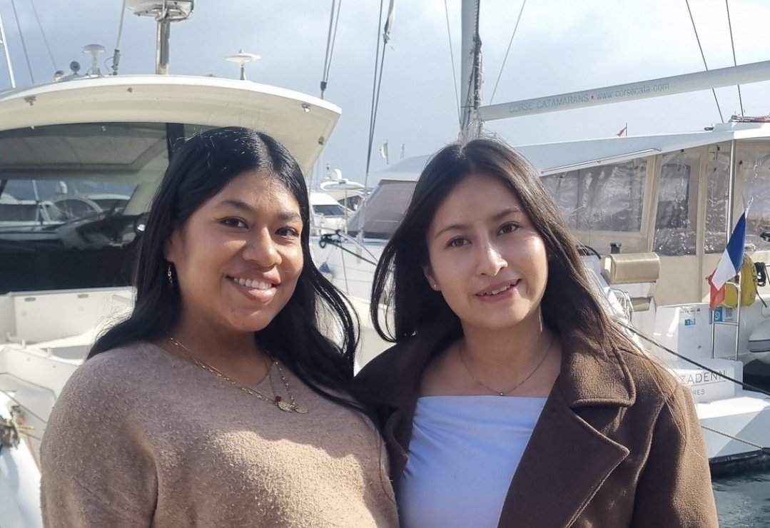DelaunayYannFV's tweet photo. En #Corse, avec des volontaires en @ServiceCivique au titre de la réciprocité: Karoline 🇪🇨 Diana 🇵🇪  &amp; Karima 🇲🇦 et de nombreux acteurs engagés pour les mobilités croisées, grâce au soutien de @IsulaCorsica &amp; @francediplo.
@FVolontaires à leurs côtés. #TousVolontaires #IVY2026 https://t.co/0DqtiSzF67
