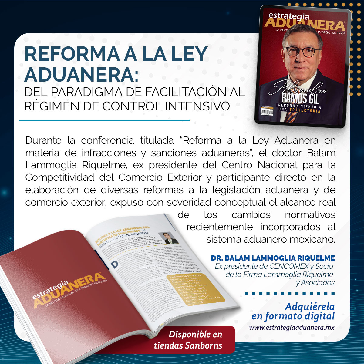 Nueva edicion de Estrategia Aduanera ¡YA DISPONIBLE!

DESCÁRGALA AHORA: cutt.ly/utntOd0s