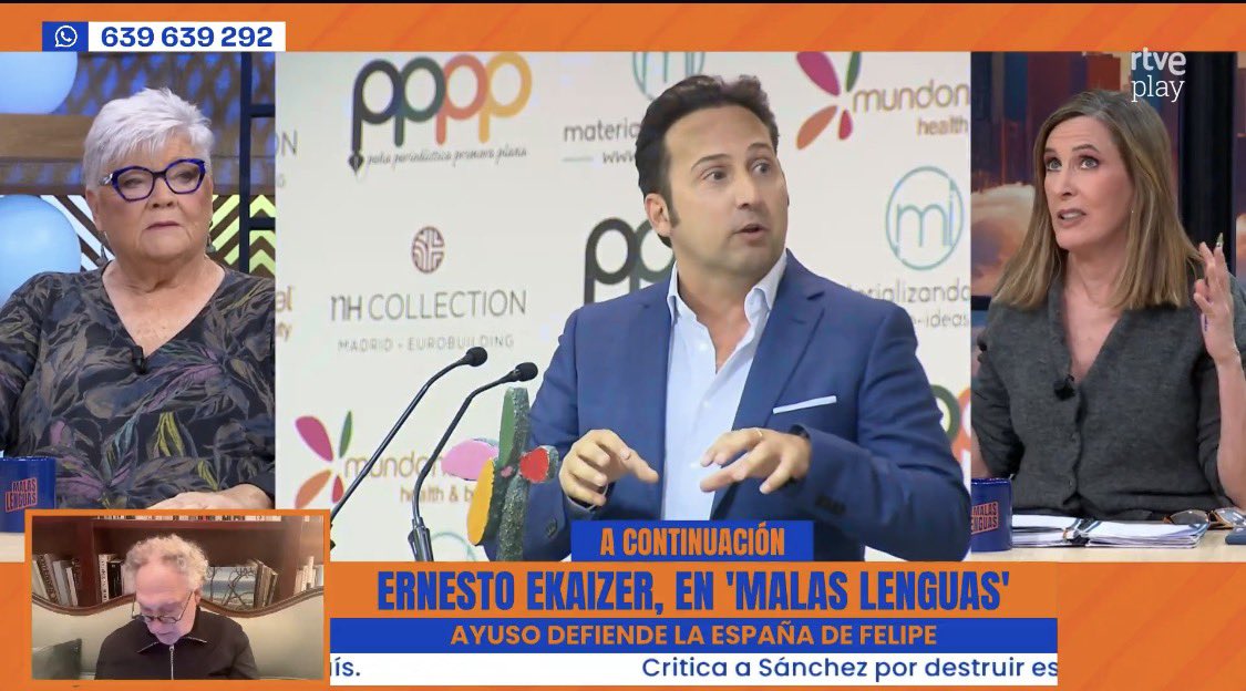 alandete's tweet image. Exactamente este es el patrón. Sánchez apunta desde la tribuna. La propaganda autocomprada en TVE dispara. Iglesias remata. Lo lamentable es que haya compañeros que salgan de inmediato a dar pábulo —«ah, sí, pueden ser bulos»— en lugar de condenar el ataque a la prensa.