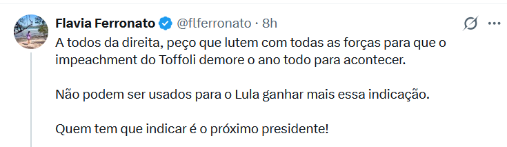Parece que a "oposição" não está muito interessada nesse impeachment...
