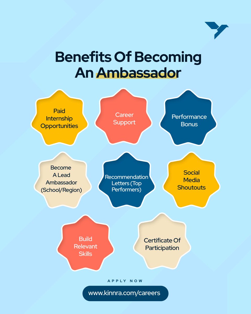 Have you heard about the Kinnra Ambassadors community?

It’s a place for influence, growth, and real impact.

Curious? Check it out here 👇🏾 

kinnra.com/careers