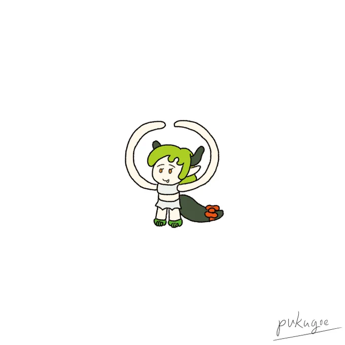 本日の30分集中描き(-10分) マル