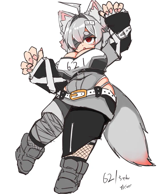 AC6新規プレイヤーの中にイラストが得意な人は好きなキャラのイメージ、もとい幻覚を出力したら尚良いぞ こちらは自分の各キャラの幻覚 #AC6