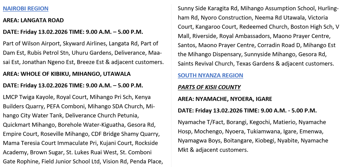 Kenya Power tweet media