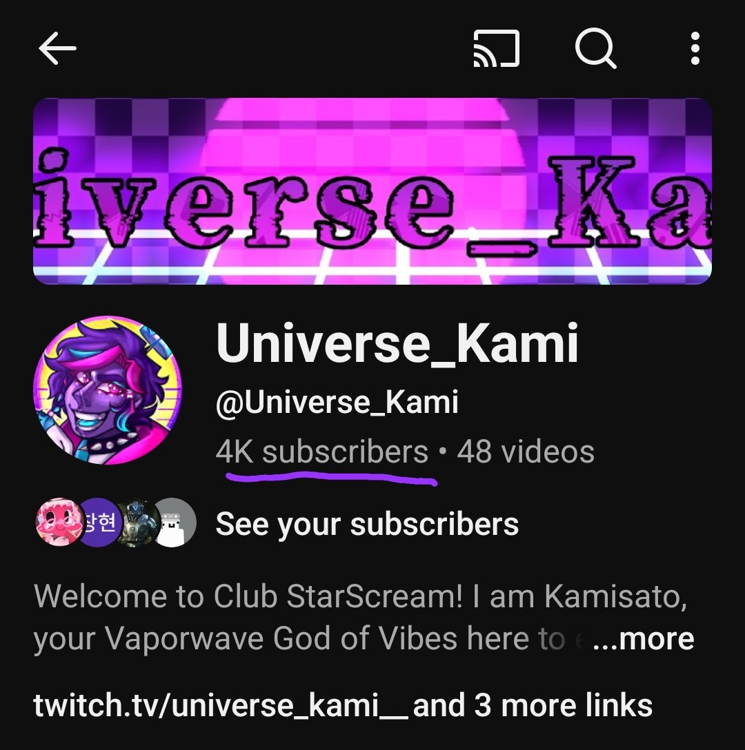 💜 Kamisato 💜 | Vaporwave VTuber tweet media