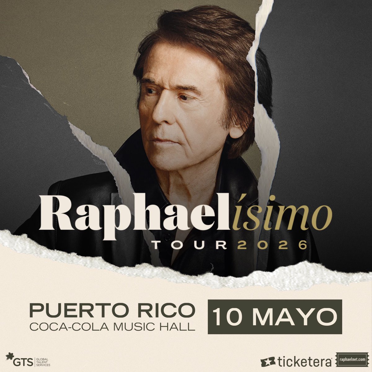 📣<a href="/RAPHAELartista/">𝗥𝗔𝗣𝗛𝗔𝗘𝗟</a> regresa a Puerto Rico para presentar su tour #RAPHAELísimo!! 

🗓️10 de mayo

📍 <a href="/CocaColaMH/">Coca-Cola Music Hall</a> 

🕠 5pm

Consigue ya tus entradas en: ticketera.com/events/detail/… <a href="/ticketera/">ticketera</a>