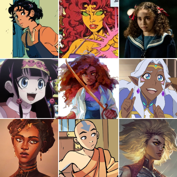 vaIzhang's tweet photo. hazel levesque variants... my girl... https://t.co/JGcKzDWk0v