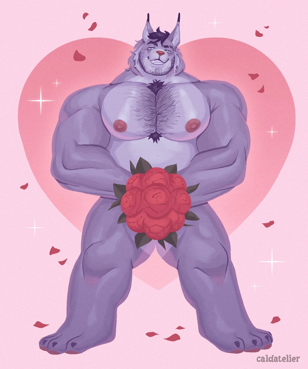 caldatelier's tweet photo. "I have a gift for you, but you'll need to come and 
unwrap it." 

 Valentine's Day commission for client❤️ https://t.co/cLw04F5yQD