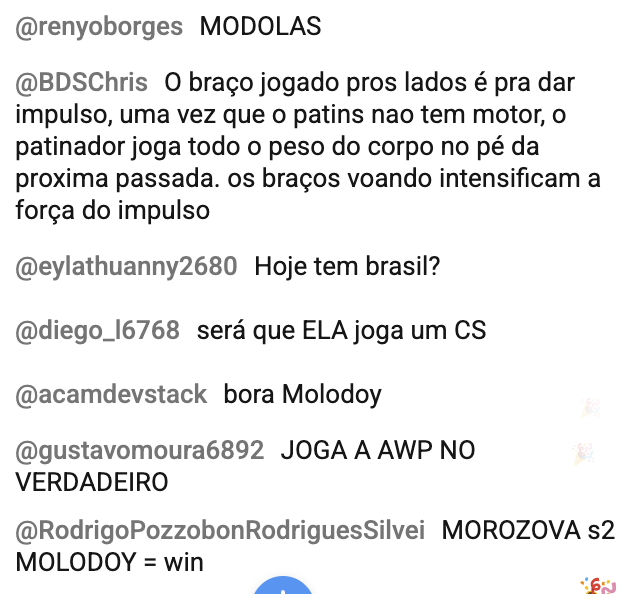 superlua_7's tweet image. A atleta do Kazaquistão na patinação na tela e o chat da Cazé TV kkkk 

MOLODOY é muito impacto cultural!