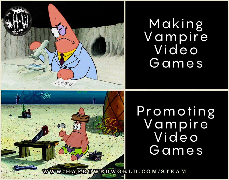 Harrowed World - Vampire RPG & More tweet media