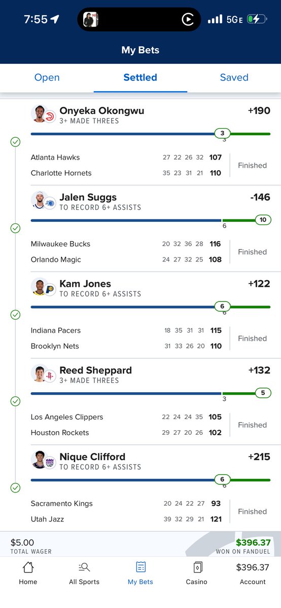 J_Neely's tweet photo. @alohapicks Thank you! I did follow your tickets exactly but I used a combination of people you gave out and hit this! How can I send you a tip? https://t.co/XGyt7zZc2a