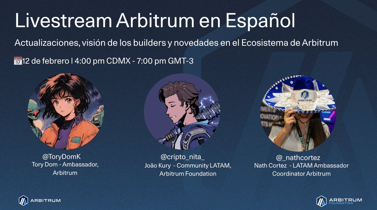 Arbitrum Español tweet media