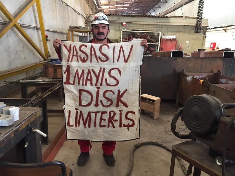 İSİG mücadelesi emektarı abimiz, tersane işçisi, Limter-İş Sendikası eski Genel Sekreteri Hakkı Usta (Demiral) tutuklandı, serbest bırakılsın..
