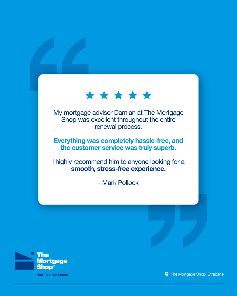 Send a little love on through 🫶

How we feel when you guys leave us a review 😊😍😁

HAPPY 🫶✨

TMS #youtalkwelisten 

#strabane
#mortgages