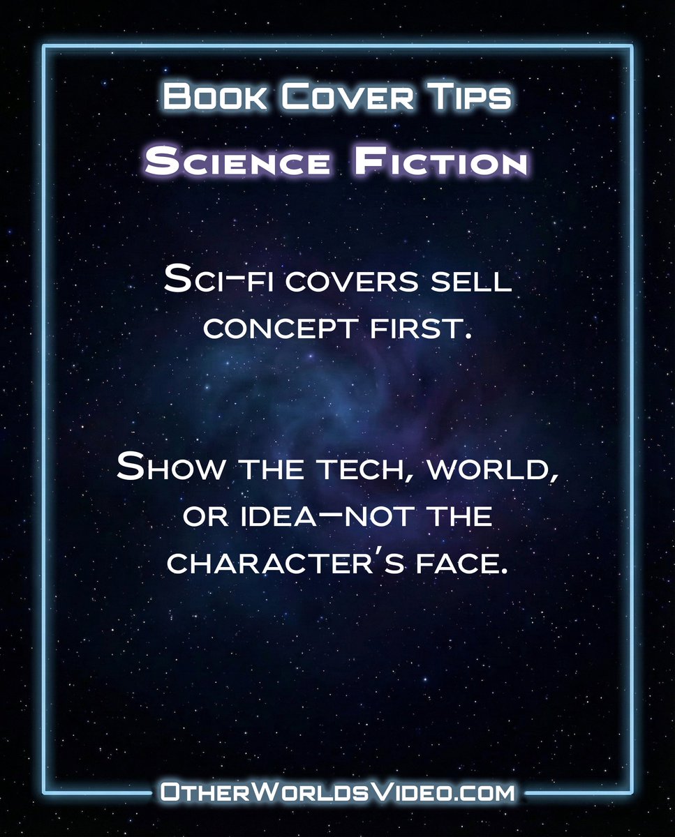 Follow us for more book cover tips.

#SciFiAuthors #ScienceFiction #SciFiBooks #SpeculativeFiction #IndieSciFi