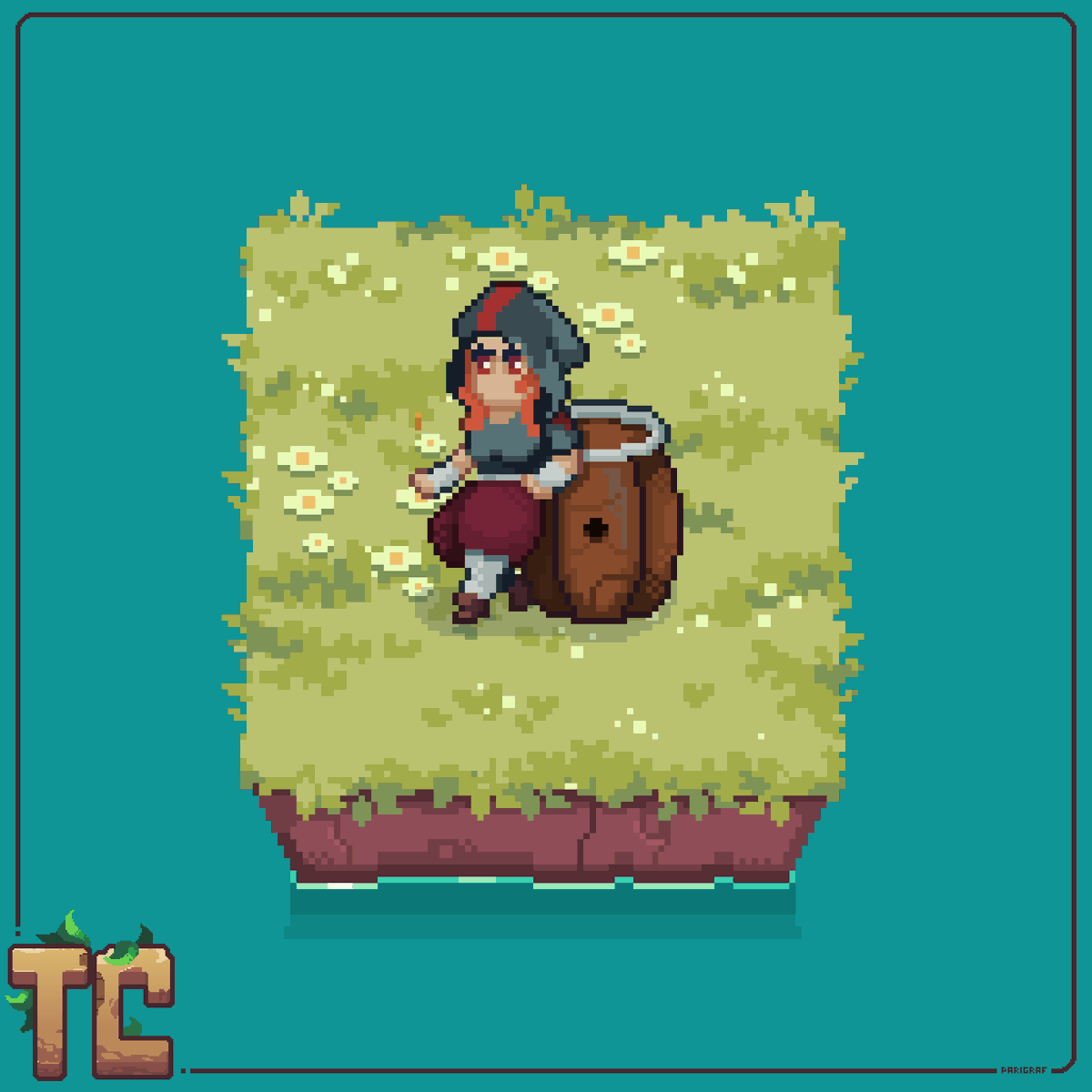 ParigrafP's tweet photo. Pixel art !

Redesign d'un perso fait par @Vinerox_Crideos 

Orla pour le jeu Teamcrfater.

Pour teamcraftstudios https://t.co/rbWc5mijwk