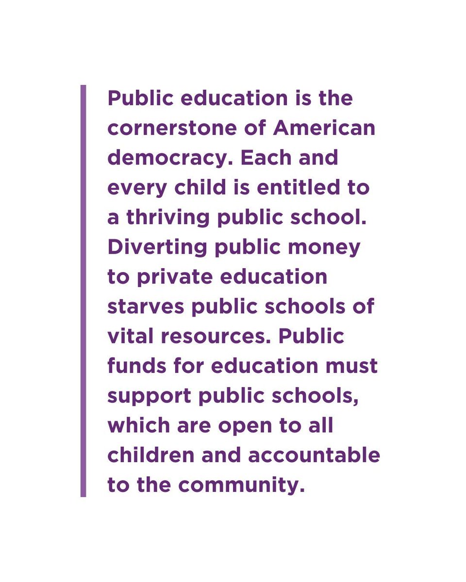 Public Funds Public Schools tweet media