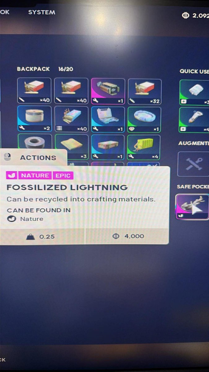 ThePhantomOptv's tweet photo. @ARCRaidersGame has this always been in the game? First time seeing this. https://t.co/kZtOnv7eLV