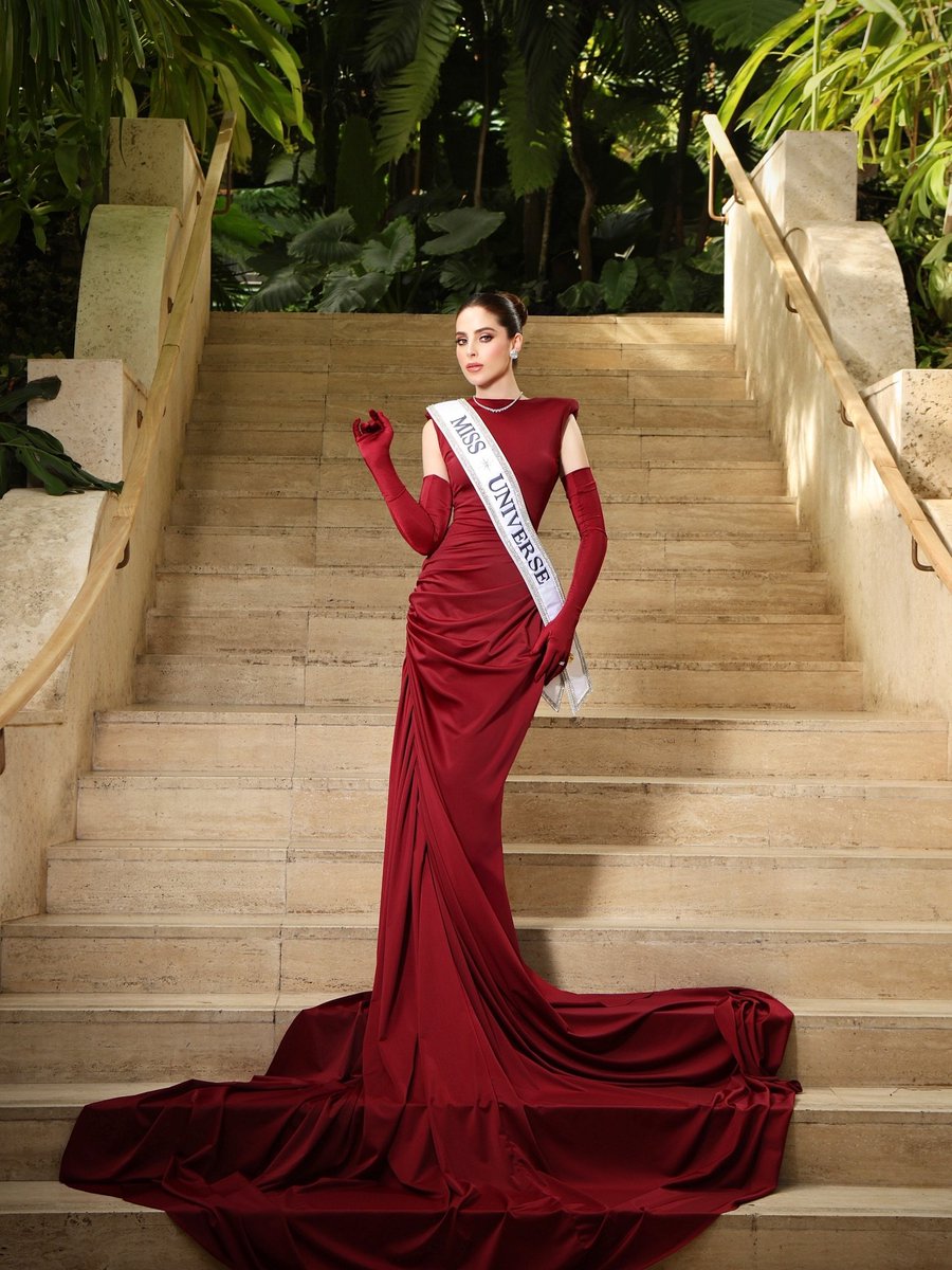 Reigning Miss Universe, Fátima Bosch. 
©️Joel Guzmán  #MissUniverse