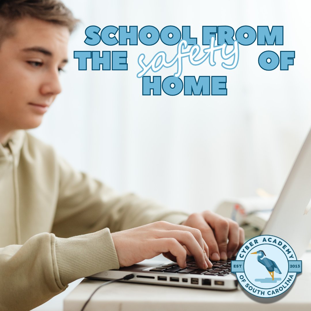 CyberAcademySC's tweet photo. Ready for something different? Enrollment for the 2026-2027 school year begins February 19! CASC is a free, virtual public school for students in grades K-12. CASC offers a personalized learning experience from the comfort of home. Enroll at https://t.co/qb9VMZCNW0! https://t.co/wq2uNy6Irh