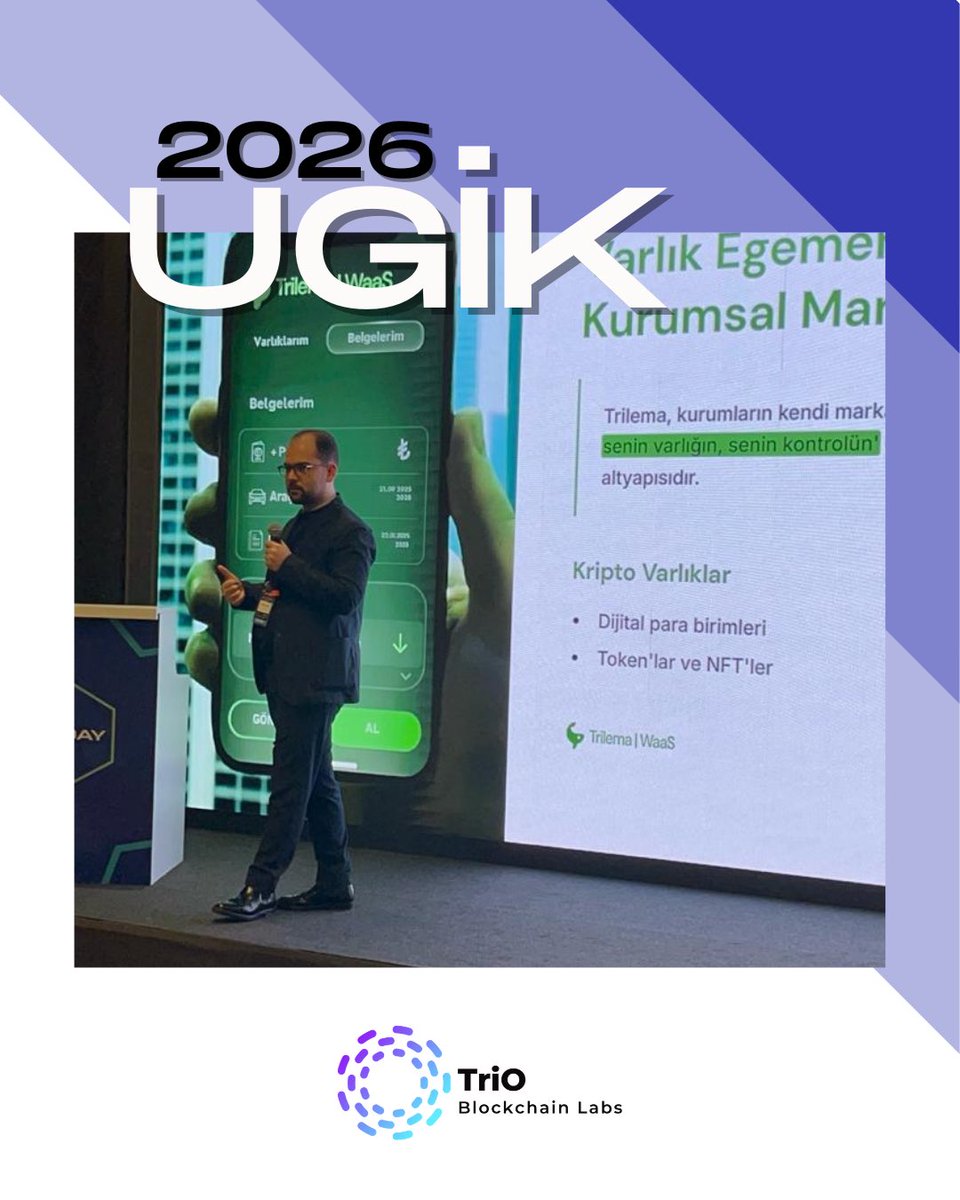 UGIK 2026’daydık. Geleceğin Web3 altyapısını birlikte konuştuk.

TriO Blockchain Labs olarak UGIK 2026’da, dijital dönüşümün güvenli mimarisini nasıl inşa ettiğimizi sektörle buluşturduk. Amiral gemisi ürünümüz <a href="/trilemawallet/">Trilema Wallet</a> ile kurumların Web3’e geçişini nasıl