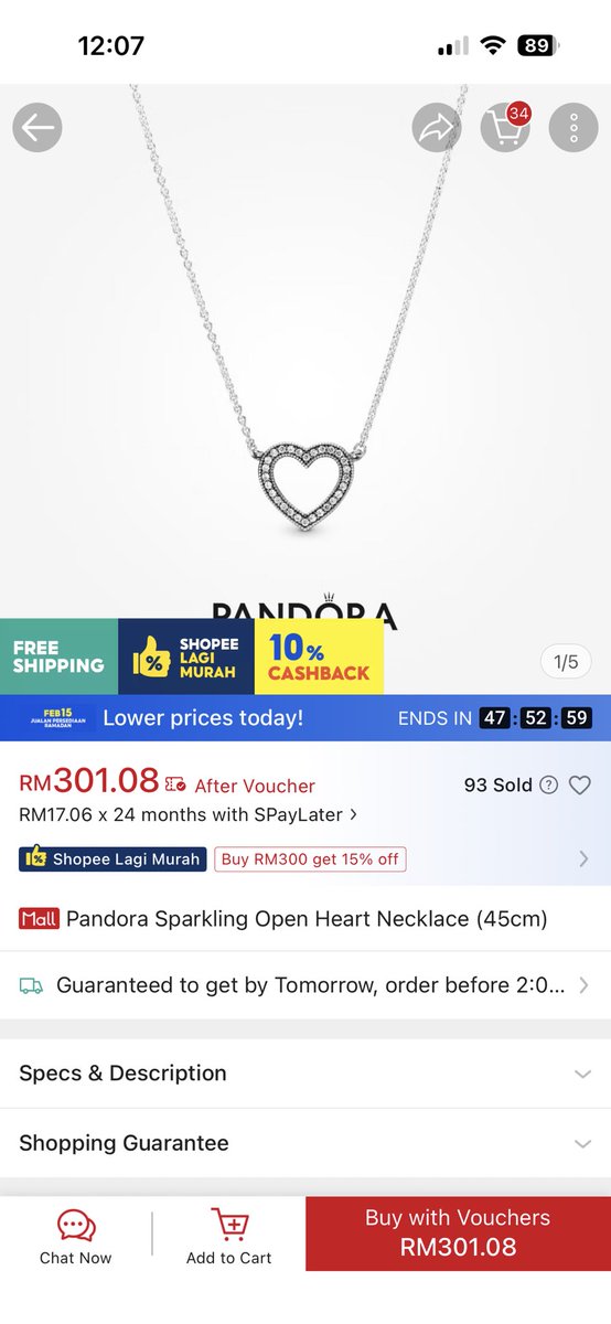aku terasa mcm nk ganti balik rantai yg bos aku bagi, yg aku dah terhilangkan masa medical check up hritu... pastu cri la same necklace kt shopee... igtkan dlm 100+ je rupanya bos aku beli 300+ juga 🥲 dan mcm tu ja hilang hmmm 
sorry Poui Shi