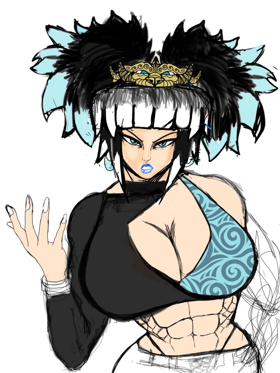 Creo aveces exagero diseñando personajes para otros