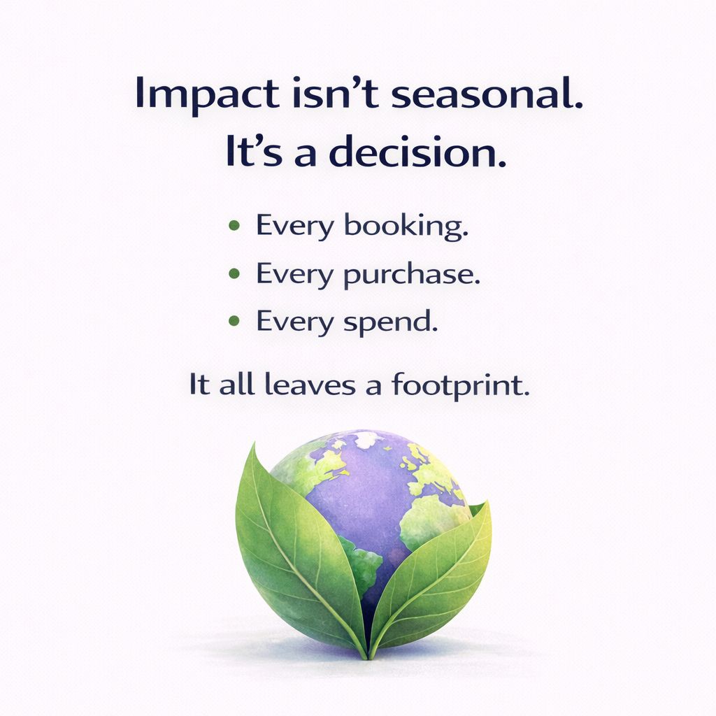 IMPT_token's tweet image. Every budget has a footprint. 🩷 
With IMPT, bookings and spend can contribute to carbon credit generation and verified climate projects. Impact isn’t seasonal.

It’s a decision.

#CarbonCredits #SustainableBusiness #ClimateAction