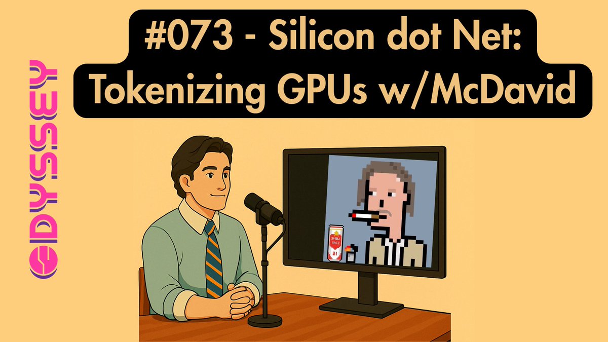 Right after our roundtable, we will be joined by <a href="/RobMcStodda/">McDavid</a> from <a href="/silicondotnet/">Silicon.net</a> to talk all things tokenized GPUs and how the AI economy will converge with crypto and stablecoin payment rails! 

Let us know any questions below 👇