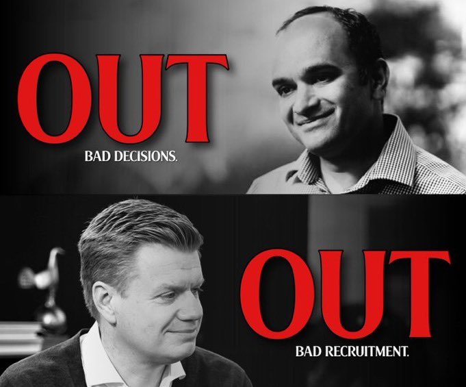 Get these two muppets out the club now!!