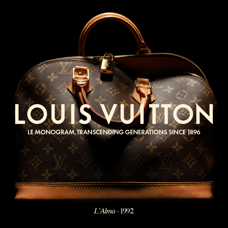 LouisVuitton's tweet photo. L'Alma. An emblem of Parisian elegance, Catherine Deneuve evokes the poised charisma of the sophisticated Alma bag. 

#CatherineDeneuve #LVMonogram130 #LouisVuitton
