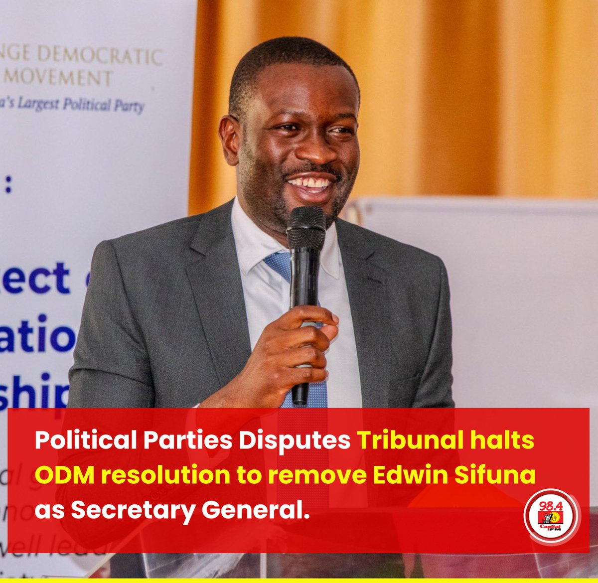 lilianmutheu116's tweet photo. ODM Secretary General Edwin Sifuna won a legal reprieve after the Political Parties Disputes Tribunal blocked attempts to remove him from office.
#ODMSG #justiceforsifuna #odmpartyrangles https://t.co/e3e5eidfyu