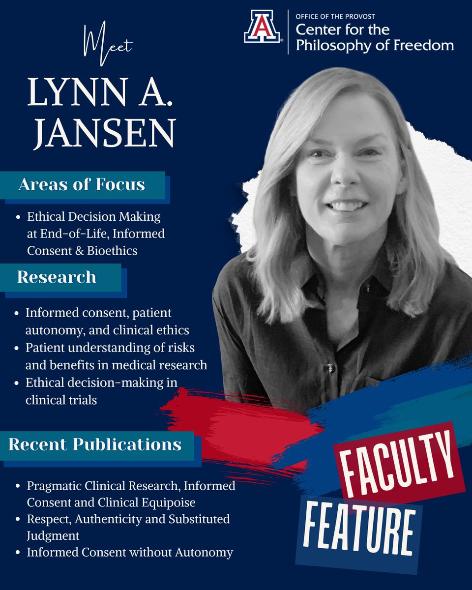 UArizona Center for the Philosophy of Freedom tweet media