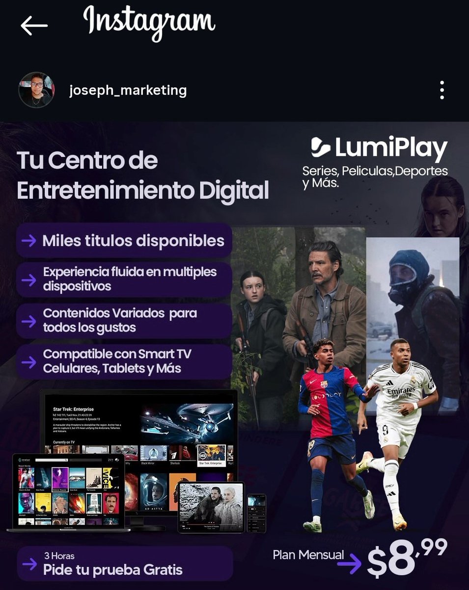 IMPORTANTE: Este tipo de proveedor que da acceso a canales de televisión, no se encuentra registrado como concesionario del servicio de Televisión Pagada y vulnera disposiciones normativas vigente en materia de Radio y Televisión.