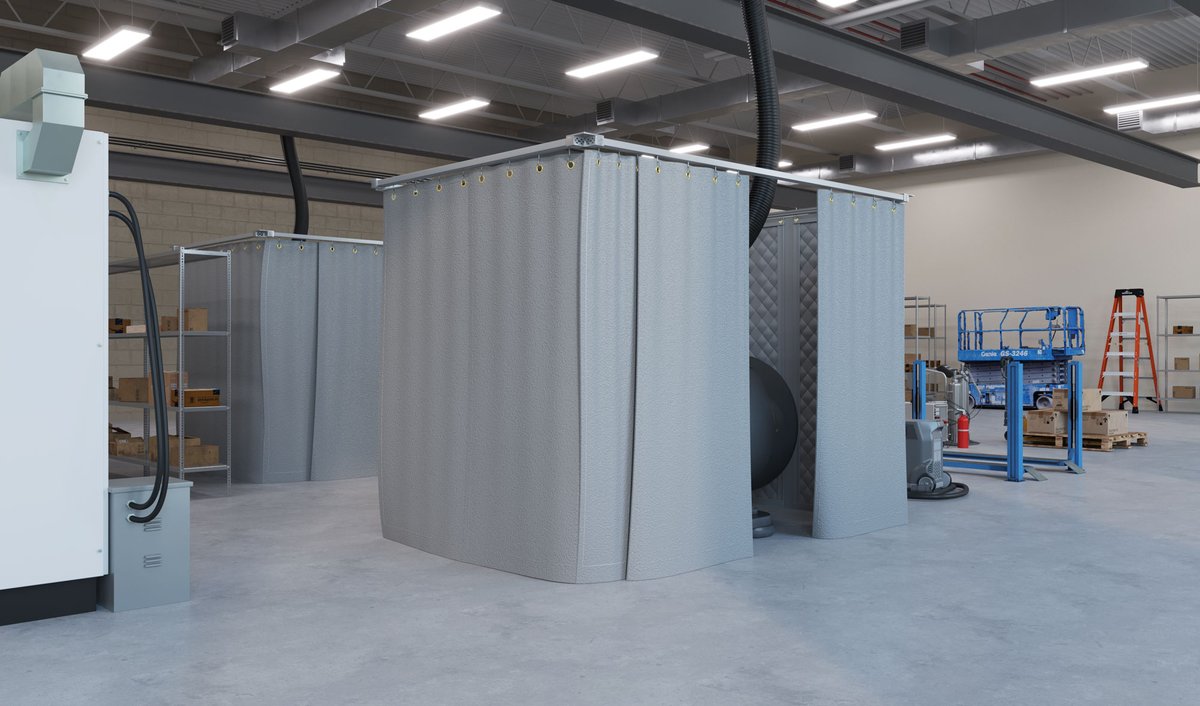 Sound Seal’s BBC-13 Sound Curtains deliver reliable noise reduction where it matters most. Designed for demanding industrial environments, they combine strong sound absorption with long-lasting durability. 

Explore the line:
hubs.ly/Q042RBz90