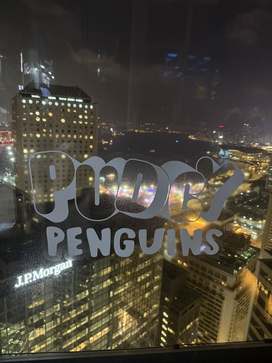 Best web3 party in Hong Kong! Shout out to <a href="/pudgypenguins/">Pudgy Penguins</a> <a href="/PudgyAsia/">Pudgy Asia🐧</a> <a href="/KASTxyz/">KAST</a>