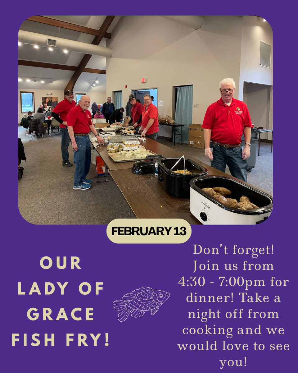 Kicking off the Fish Fry tomorrow! See you there!⁣
kofc9706fundraiser.org