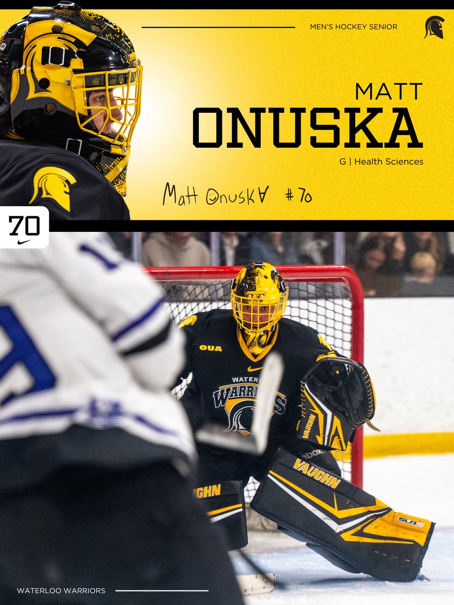 Waterloo Warriors Men’s Hockey tweet media