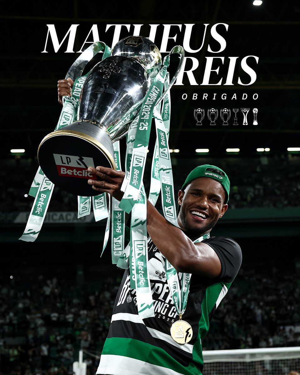 🏆🏆🏆 Campeonatos Nacionais
🏆 Taça de Portugal
🏆 Supertaça
🏆 Taça da Liga

Obrigado, <a href="/MatheusReis95/">Matheus Reis</a> 🦁