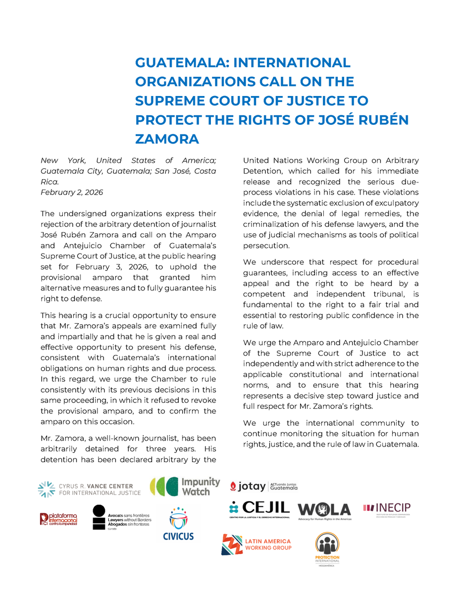 Abogados sin fronteras Canadá-CA tweet media