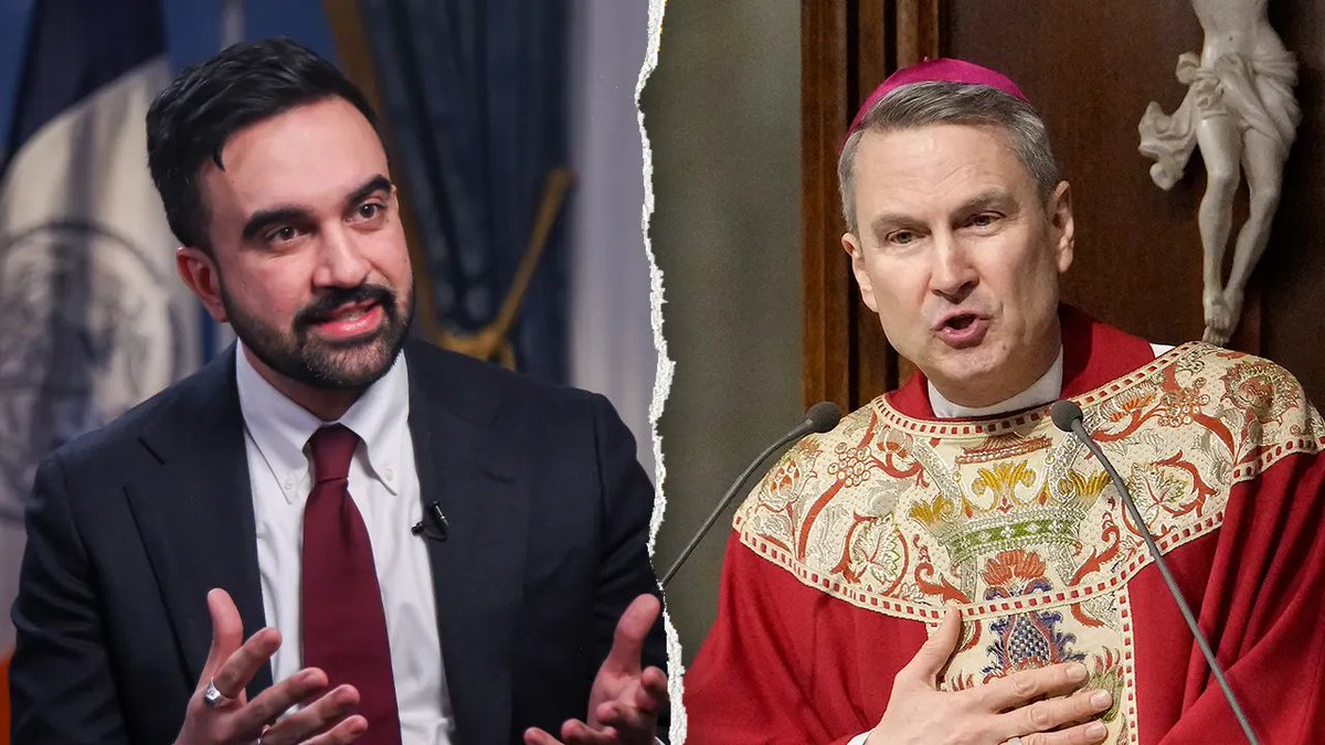 ⛪️🇺🇸El alcalde musulmán y comunista de Nueva York no estuvo en toma de posesión del nuevo arzobispo de la ciudad

pero ese no es el problema... El problema es que el alcalde woke alardea de inclusivo pero:

🚫 Ningún miembros del clero católico fue invitado a su toma de posesión